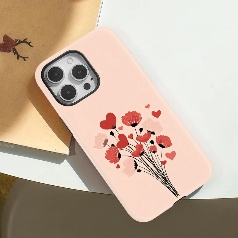 Acrylic Flower Bumper Case iPhone 16 Pro - View 3