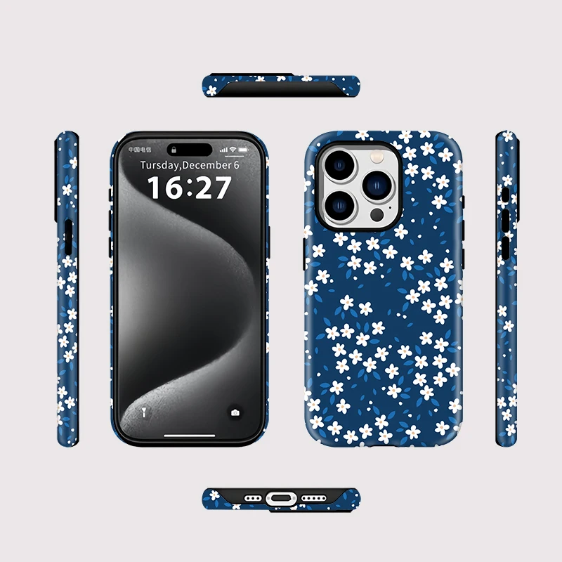 Flower Silicone Protection Case iPhone 16 - View 2