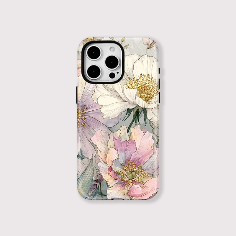 Fashion Flower Wireless Case iPhone 16 - View 1