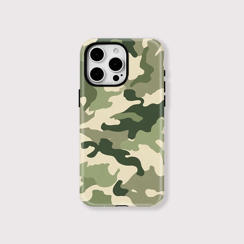 Camouflage 2-in-1 Shockproof Case iPhone 16 - View 1