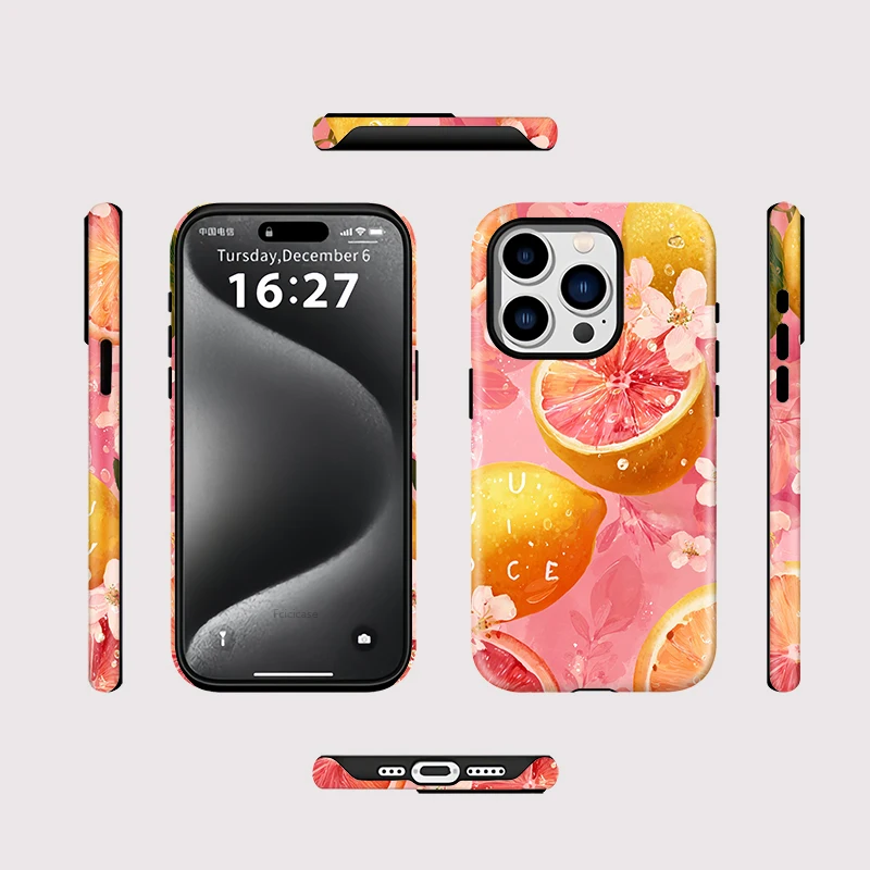 Cute Cartoon Cat MagSafe Shockproof Case for iPhone 16 Pro - View 2