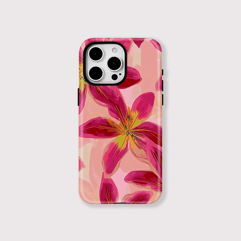 MagSafe Wireless Shockproof PC Flower Case - iPhone 16 Pro Max - View 1