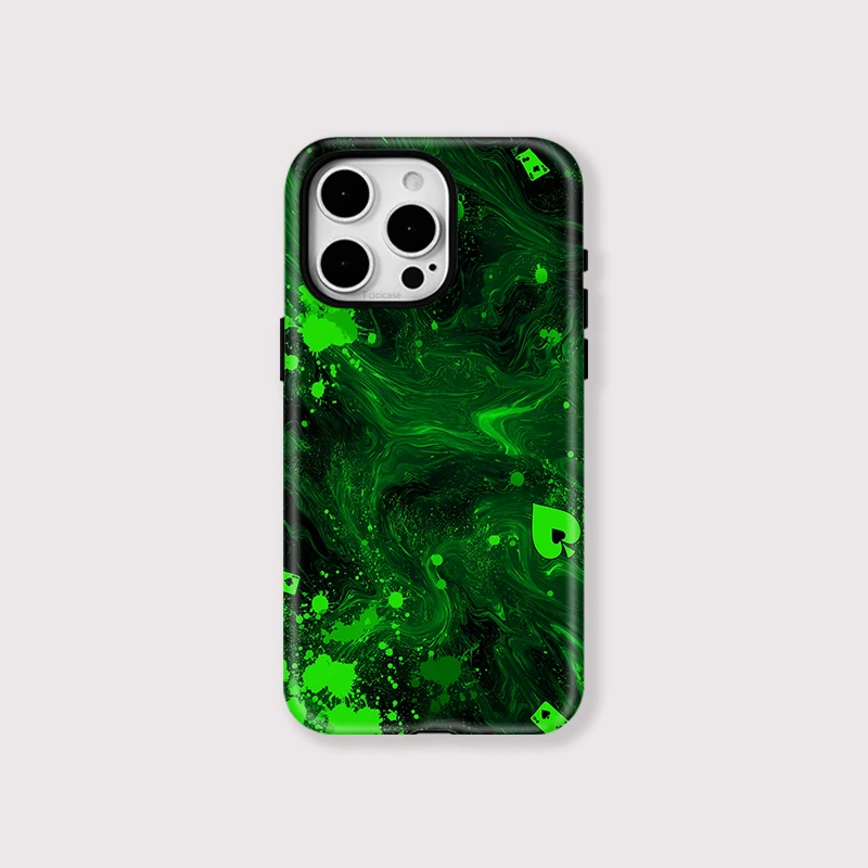 Anti-slip Painting PC Case iPhone 15 - View 1