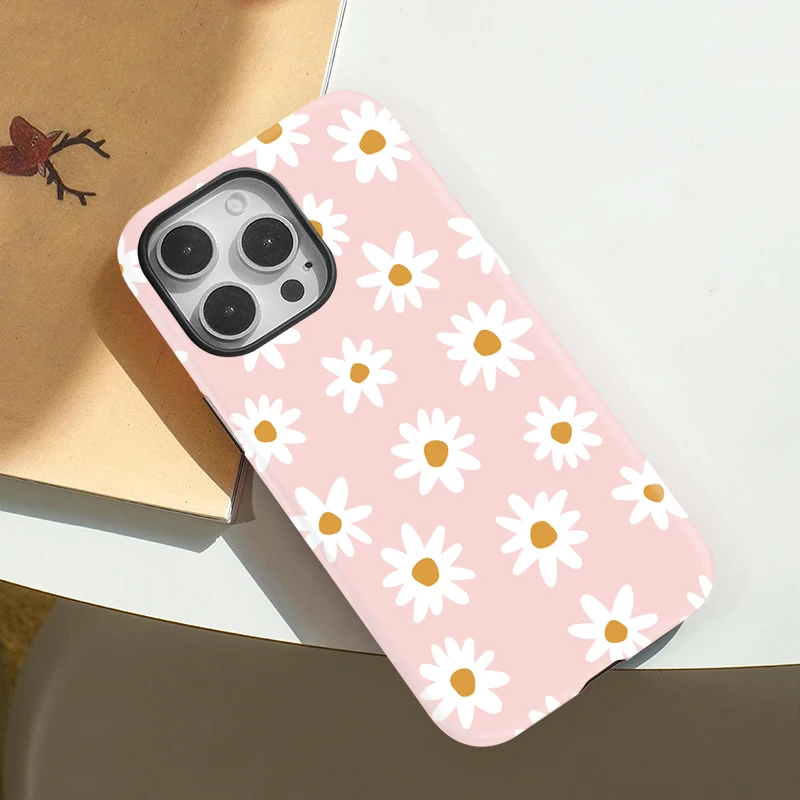 Fashion Flower Silicone Case iPhone 16 - View 3