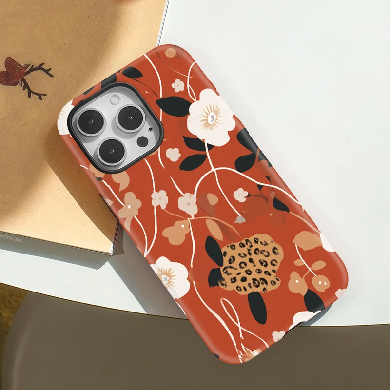 Flower 2-in-1 Acrylic Bumper Case iPhone 15 Pro Max - View 3