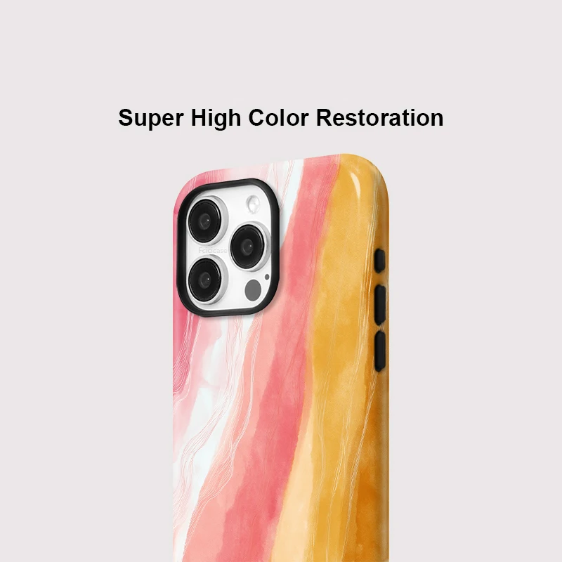 Painting Magnetic Bumper Case iPhone 15 Pro Max - View 3