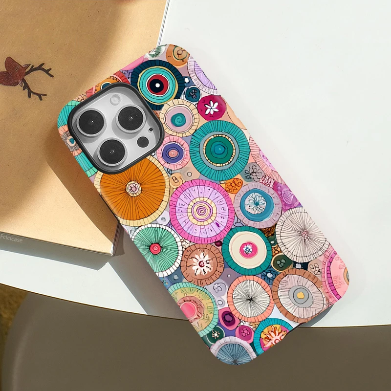Colorful Painting Bumper Case iPhone 16 Pro - View 3