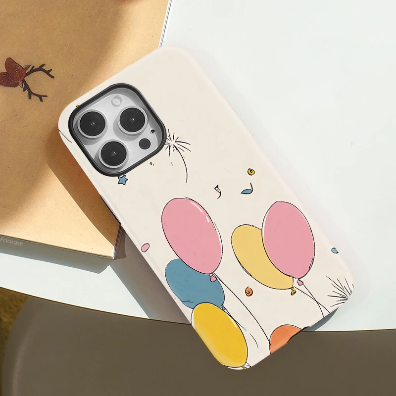 Cute Balloon Magnetic Case iPhone 15 Pro Max - View 3