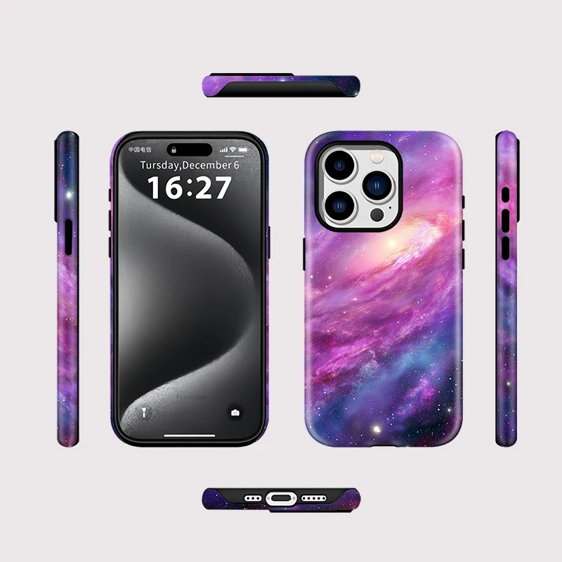 Sky Starry Acrylic Shockproof Case iPhone 16 Pro Max - View 2