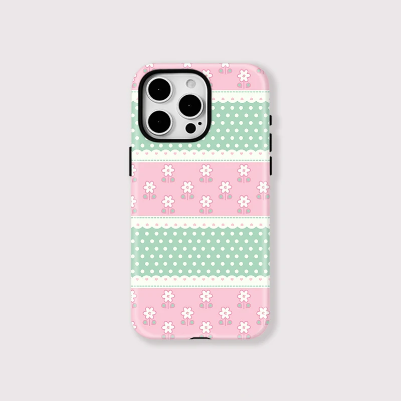 Shockproof Flower Acrylic MagSafe Case iPhone 16 Pro Max - View 1