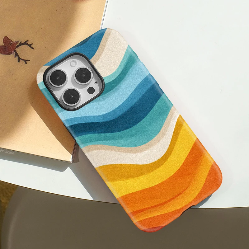 Colorful Painting Acrylic Case iPhone 16 Pro Max - View 3