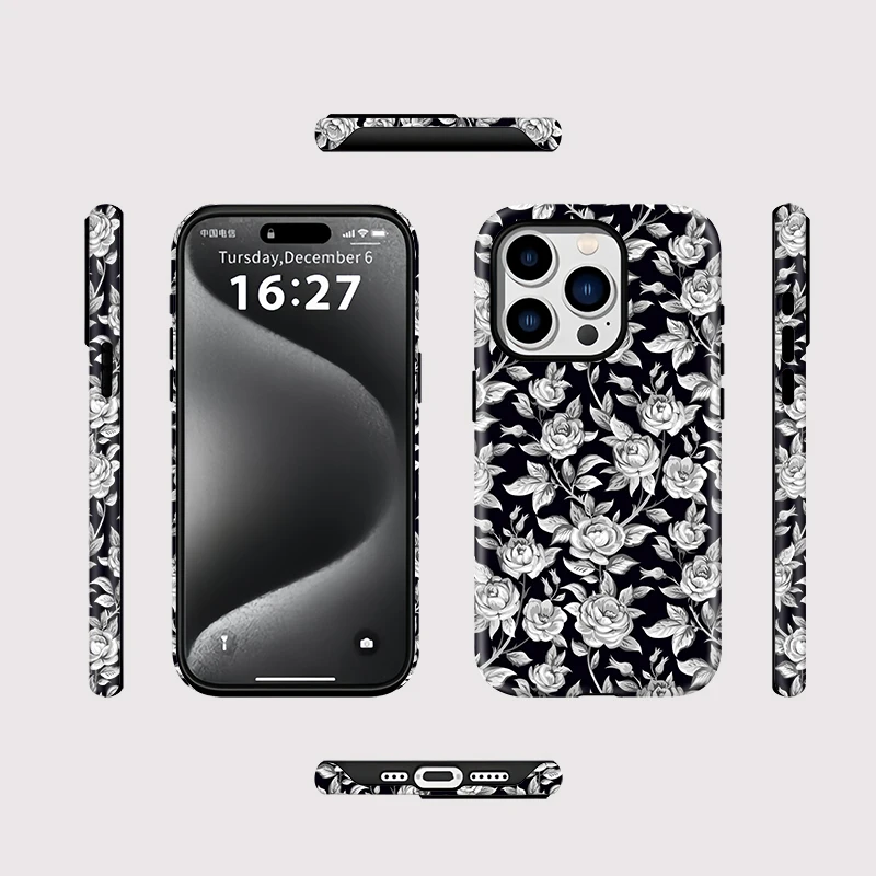 Luxury Silicone MagSafe Shockproof Case iPhone 16 Pro Max - View 2