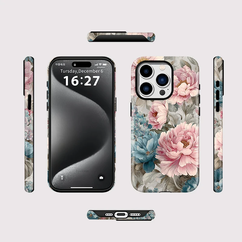 Shockproof Magnetic Acrylic Case iPhone 16 Plus - View 2