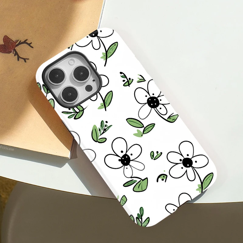 Magnetic Wireless Charging Flower Case iPhone 16 Pro - View 3