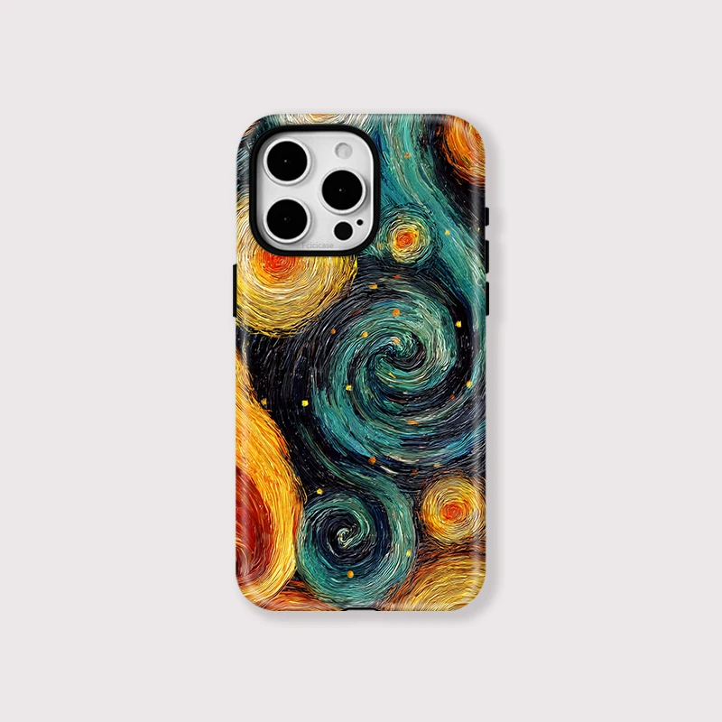 Starry Sky Matte Magnetic Case iPhone 15 Plus - View 1