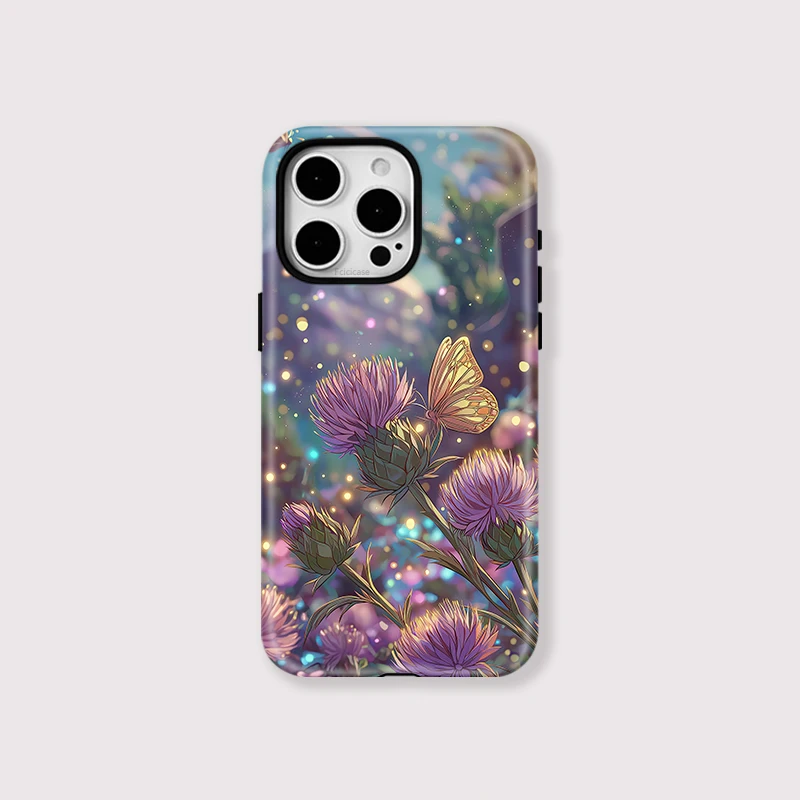 Flower Butterfly PC Case iPhone 16 Plus - View 1
