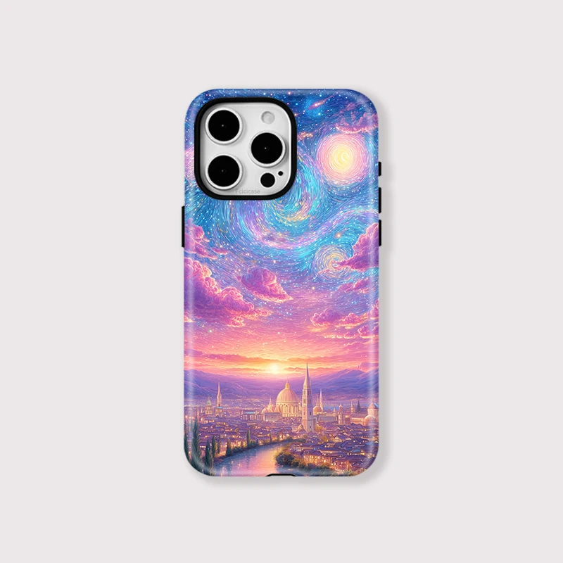 Castle Sky Double-Layer Case iPhone 15 Pro Max - View 1