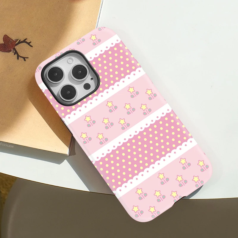 Luxury Double-Layer Stars Case iPhone 15 Pro Max - View 3