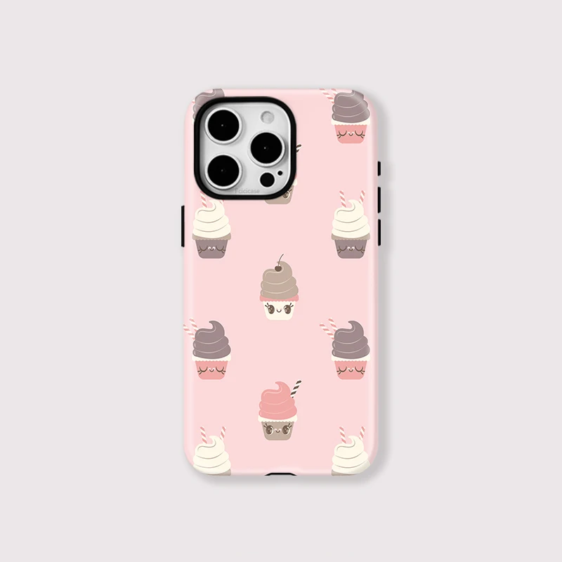 Cute Ice Cream Anti-fall Case iPhone 15 Plus - View 1