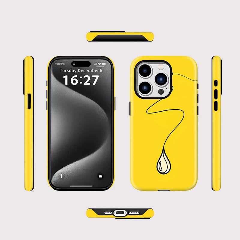 Art Lens Matte Silicone Case iPhone 16 Pro Max - View 2