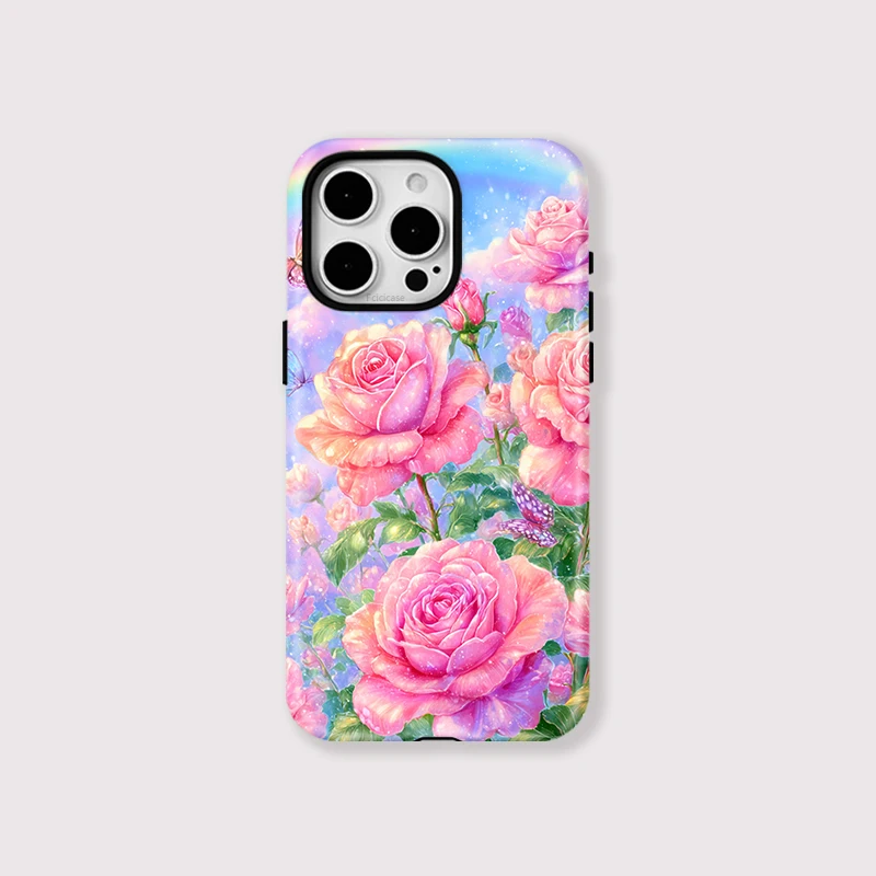 Flower Magnetic Shockproof Case iPhone 16 Pro Max - View 1