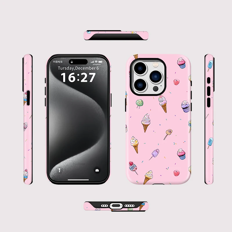 Ice Cream 2-in-1 Magnetic Case iPhone 16 - View 2