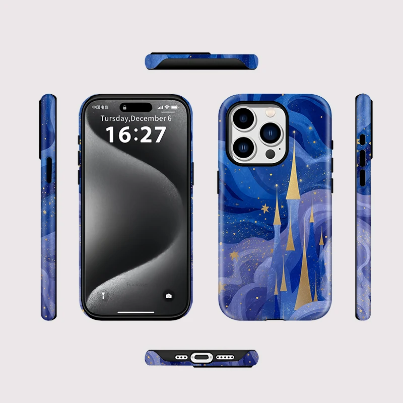 Cartoon Castle Armor Shockproof Case iPhone 15 Plus - View 2