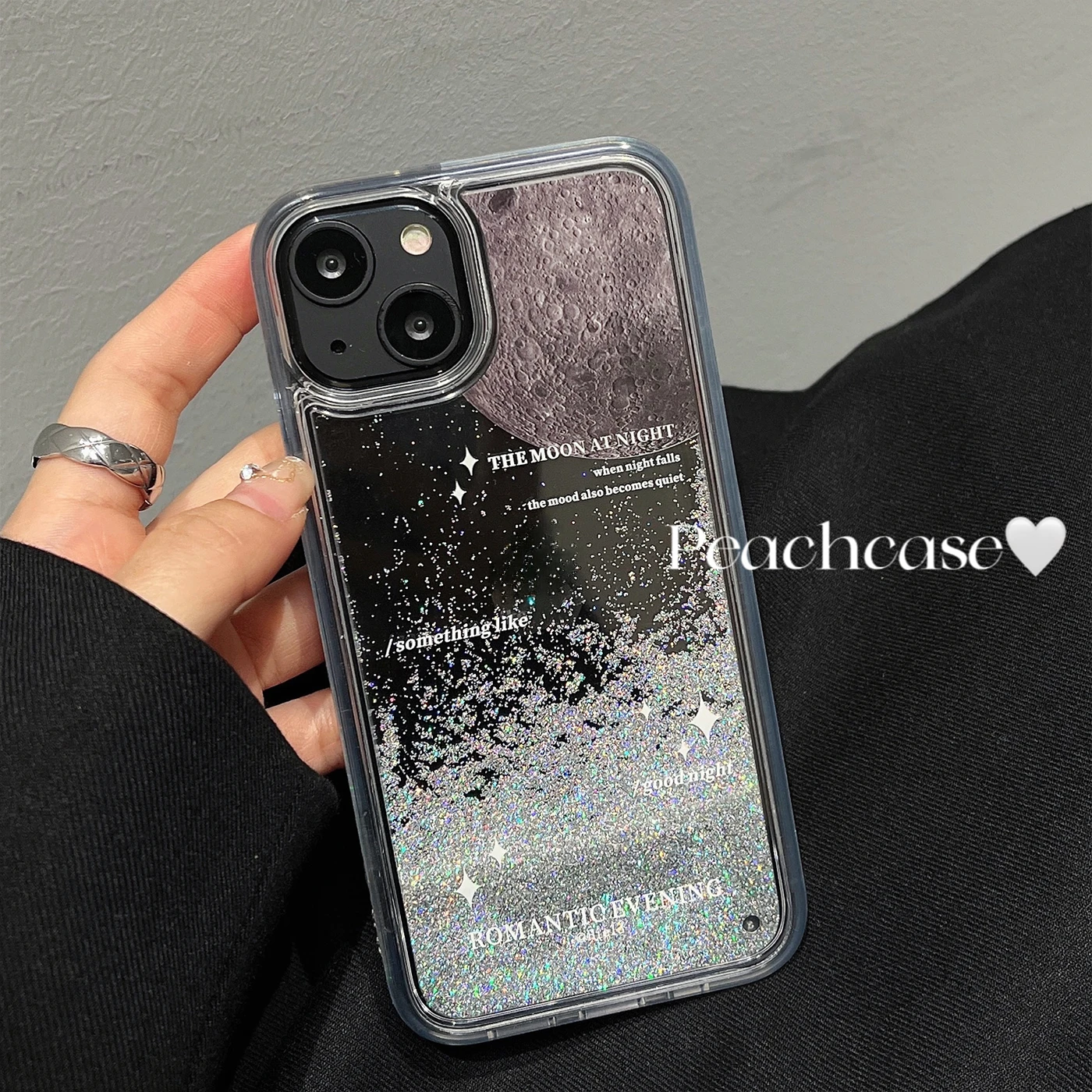 Moon Planet Liquid Case iPhone 16 Pro Max - View 5