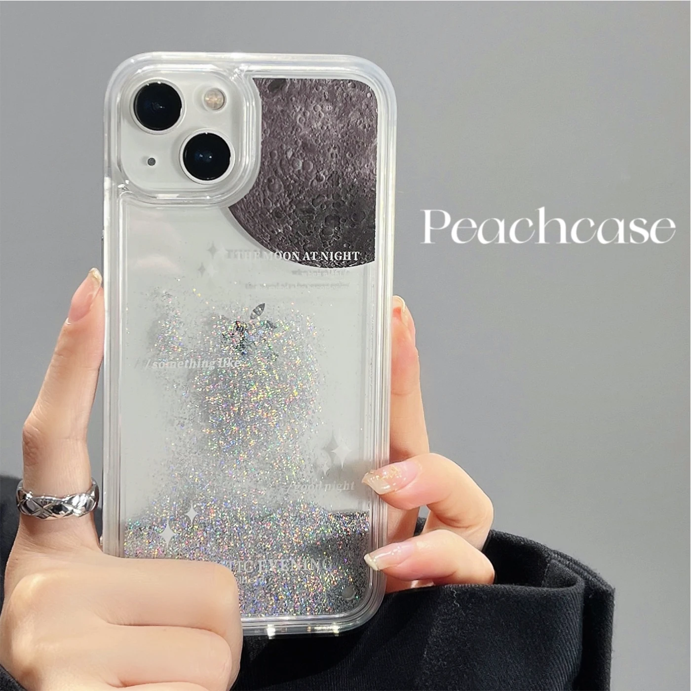 Moon Planet Liquid Case iPhone 16 Pro Max - View 2