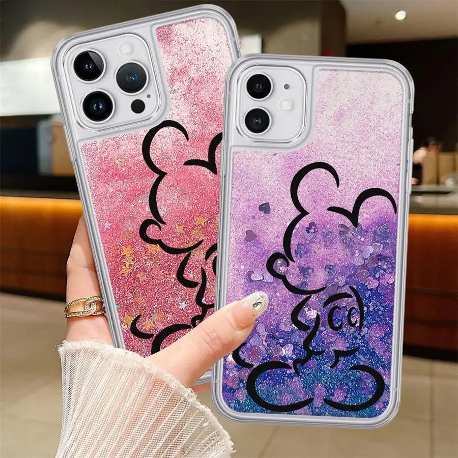 Disney Mickey Glitter Case for iPhone 16 Pro Max